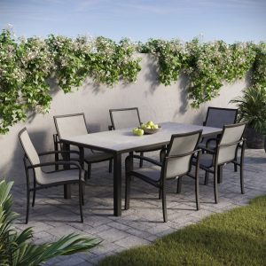 Agio Maxwell 7-piece Outdoor Patio Sling